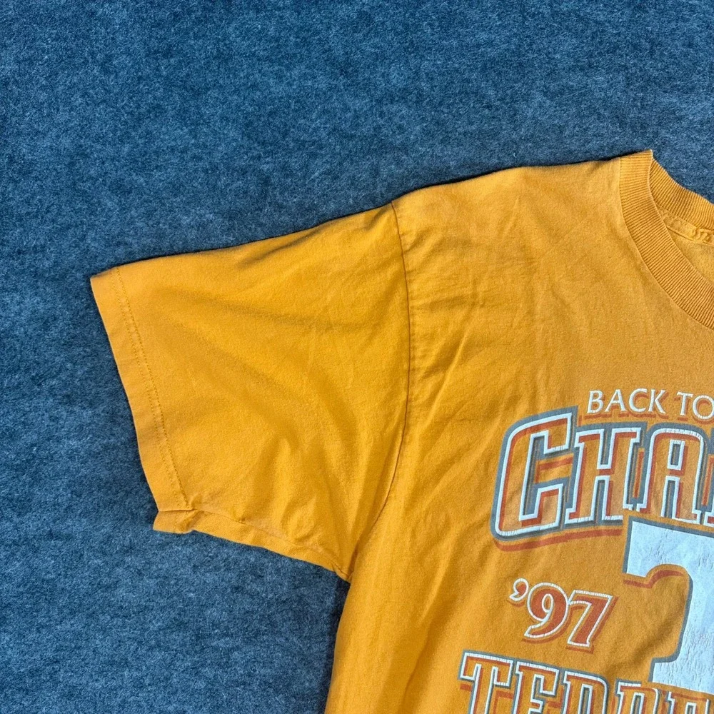 Vintage 90s Pro Player Tennessee Back to Back SEC Champs‎ 97-98 T Shirt Mens L